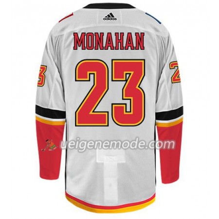 Herren Eishockey Calgary Flames Trikot SEAN MONAHAN 23 Adidas Weiß Authentic